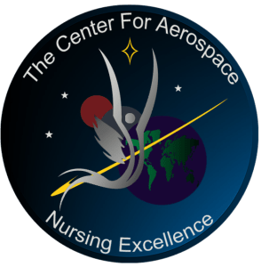 Aerospace Nursing Excellence Logo Patch 1 Idea II